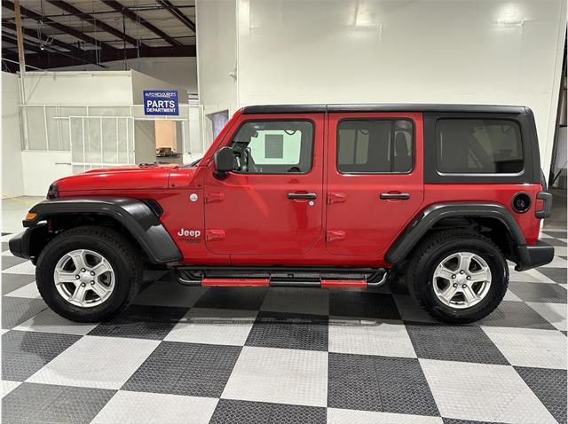 used 2020 Jeep Wrangler Unlimited car, priced at $28,998