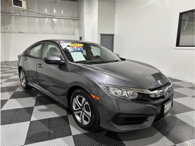 used 2017 Honda Civic car, priced at $17,449