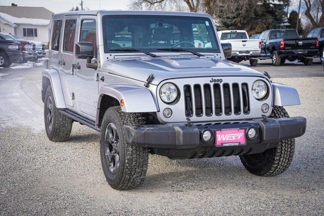 used 2015 Jeep Wrangler Unlimited car, priced at $21,999