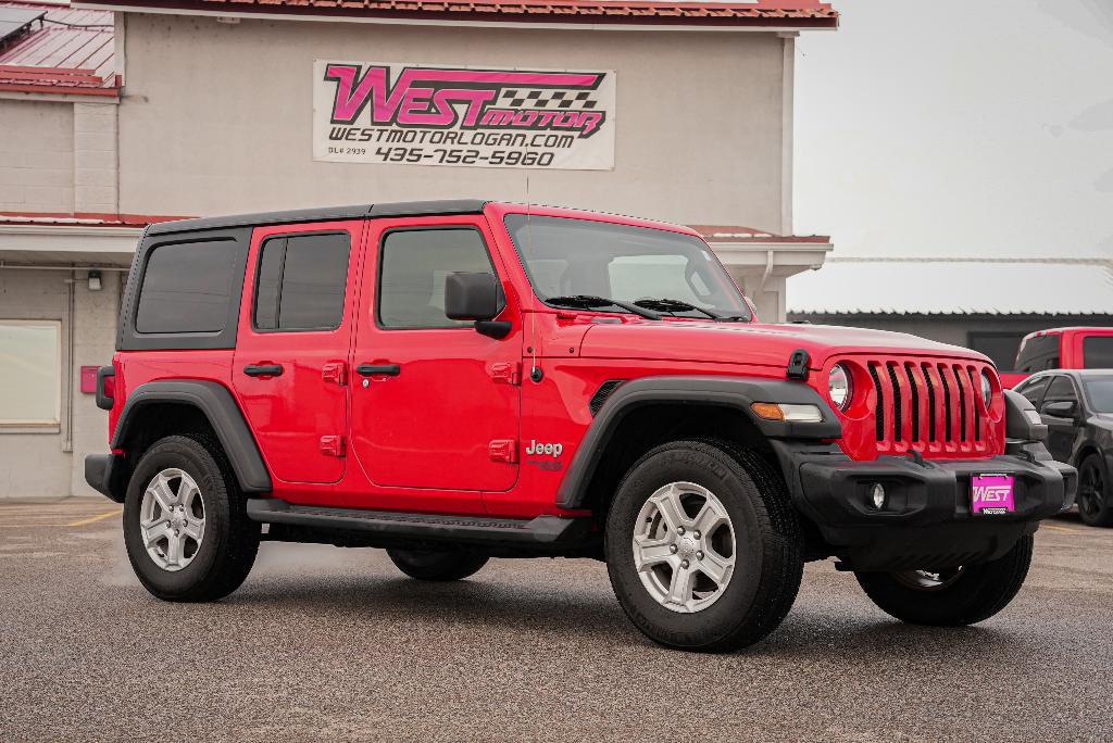 used 2020 Jeep Wrangler Unlimited car, priced at $30,484