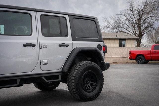 used 2020 Jeep Wrangler Unlimited car, priced at $36,579