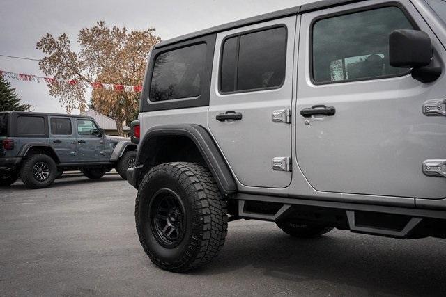 used 2020 Jeep Wrangler Unlimited car, priced at $36,579