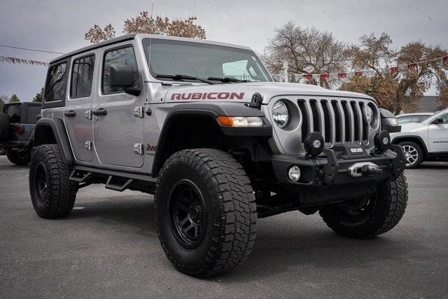 used 2020 Jeep Wrangler Unlimited car, priced at $36,579