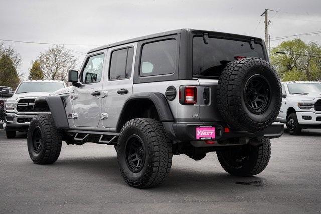 used 2020 Jeep Wrangler Unlimited car, priced at $36,579