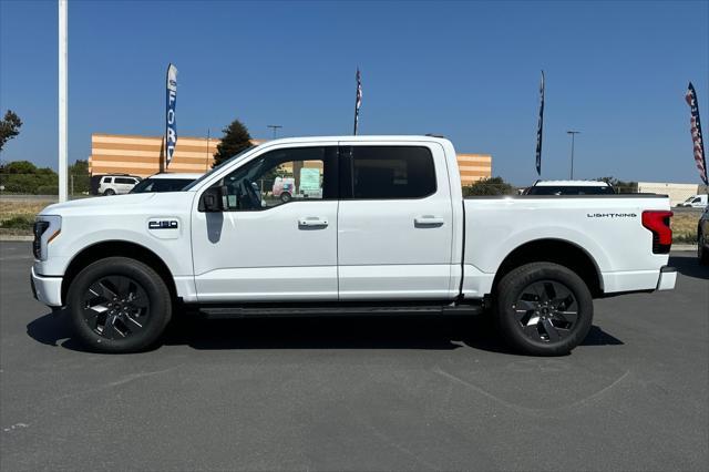 new 2025 Ford F-150 Lightning car, priced at $70,060