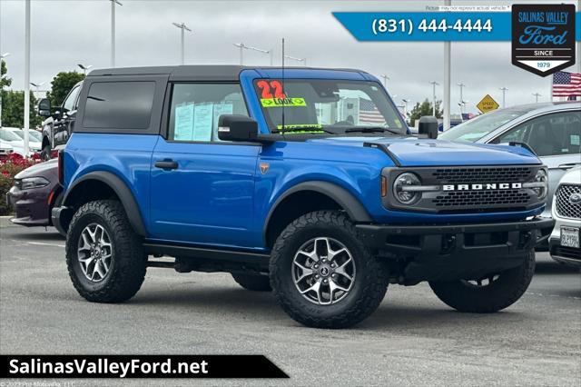 used 2022 Ford Bronco car, priced at $48,995