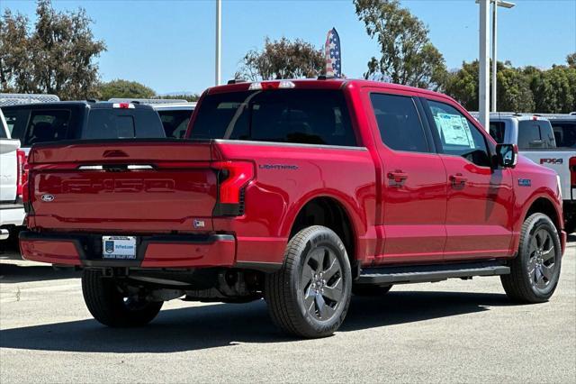 new 2024 Ford F-150 Lightning car, priced at $73,891