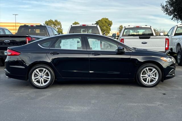 used 2018 Ford Fusion car, priced at $17,995