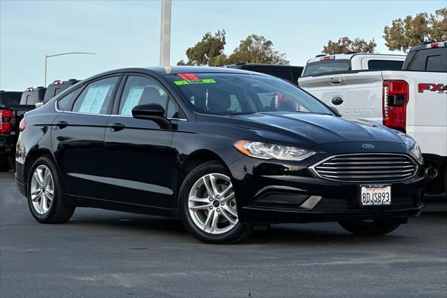 used 2018 Ford Fusion car, priced at $17,995