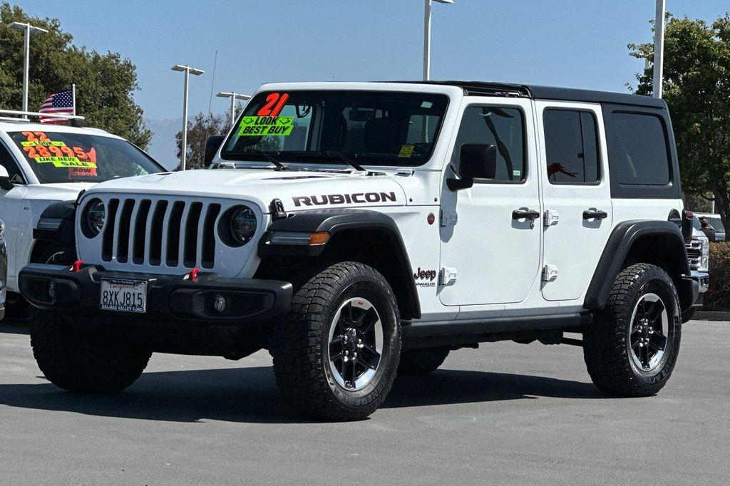 used 2021 Jeep Wrangler Unlimited car, priced at $34,995