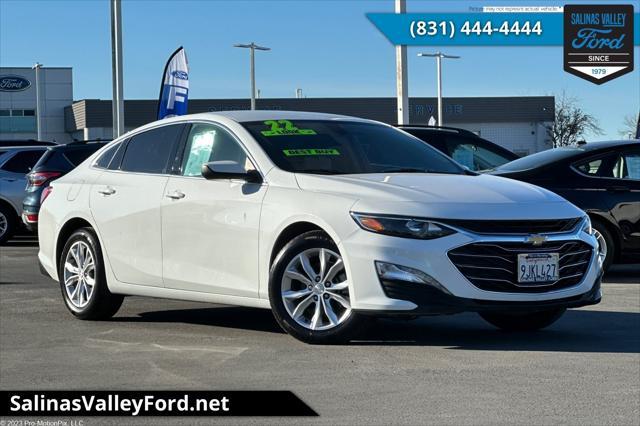 used 2022 Chevrolet Malibu car, priced at $17,995