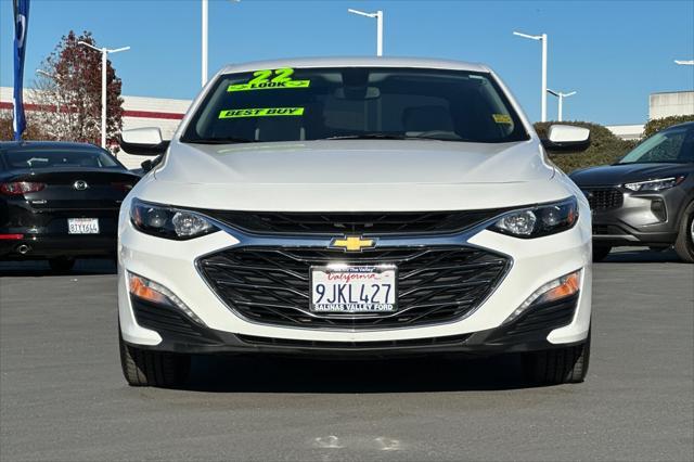 used 2022 Chevrolet Malibu car, priced at $17,995