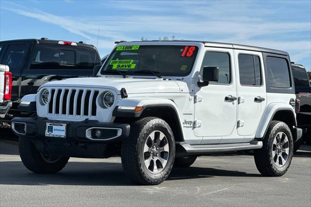 used 2018 Jeep Wrangler Unlimited car, priced at $29,995