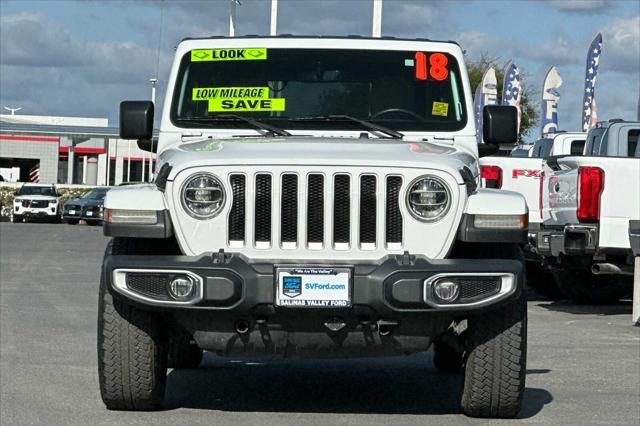 used 2018 Jeep Wrangler Unlimited car, priced at $31,995