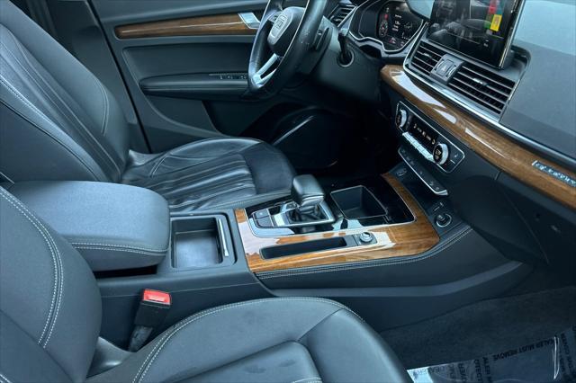 used 2022 Audi Q5 car, priced at $27,995