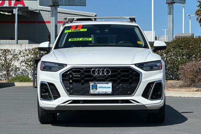 used 2022 Audi Q5 car, priced at $27,995