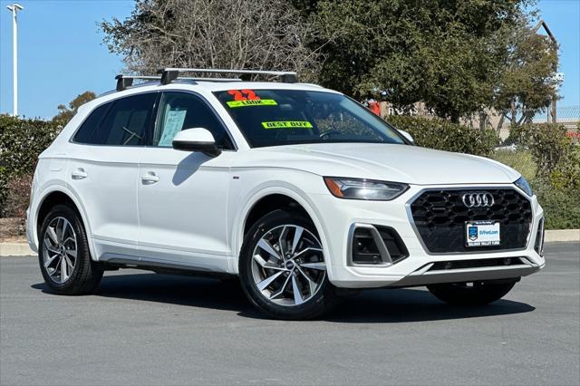 used 2022 Audi Q5 car, priced at $27,995