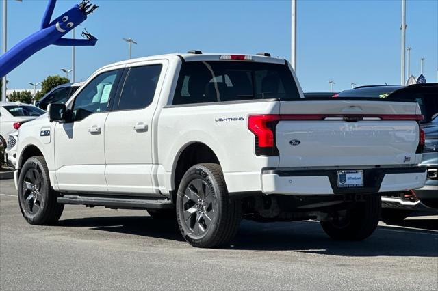 new 2024 Ford F-150 Lightning car, priced at $74,891