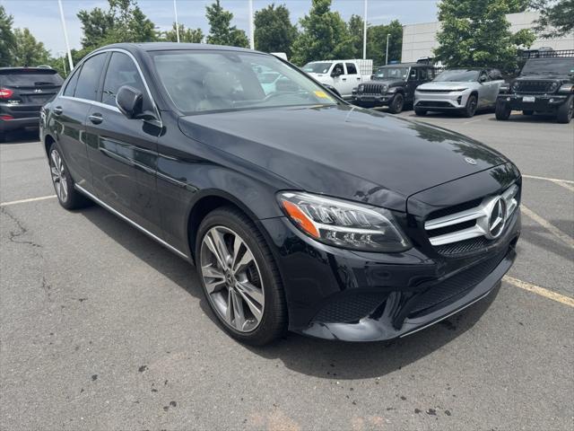 used 2021 Mercedes-Benz C-Class car, priced at $25,998