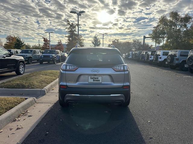 used 2021 Jeep Cherokee car, priced at $23,154