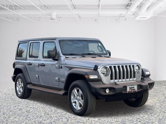 used 2021 Jeep Wrangler Unlimited car, priced at $28,000