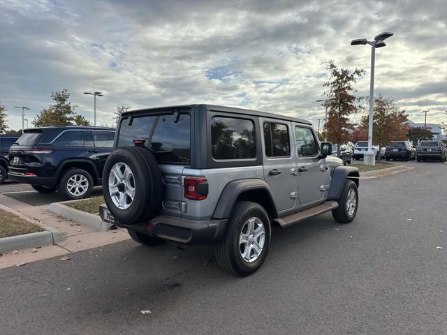 used 2021 Jeep Wrangler Unlimited car, priced at $30,500