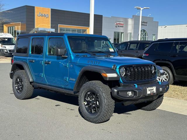 new 2024 Jeep Wrangler 4xe car, priced at $48,134