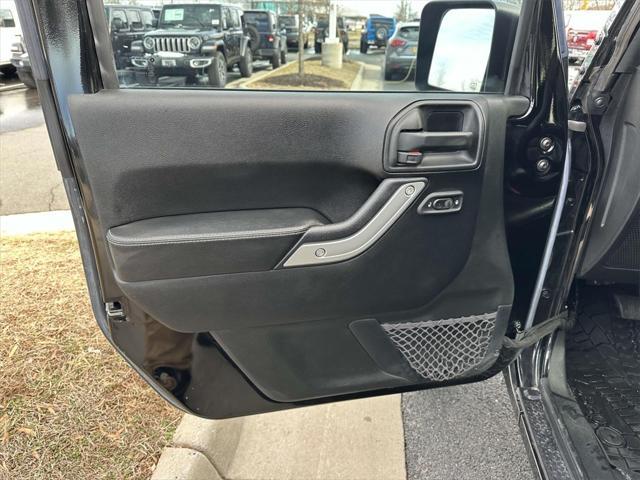 used 2016 Jeep Wrangler Unlimited car, priced at $23,740