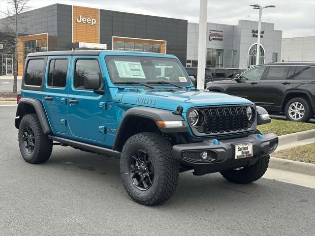 new 2024 Jeep Wrangler 4xe car, priced at $48,134
