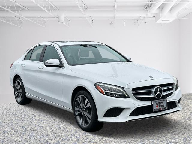 used 2021 Mercedes-Benz C-Class car, priced at $28,998