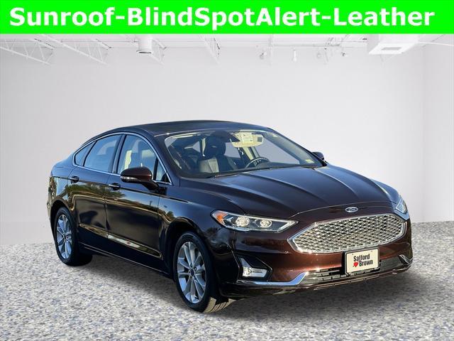 used 2019 Ford Fusion Energi car, priced at $15,000