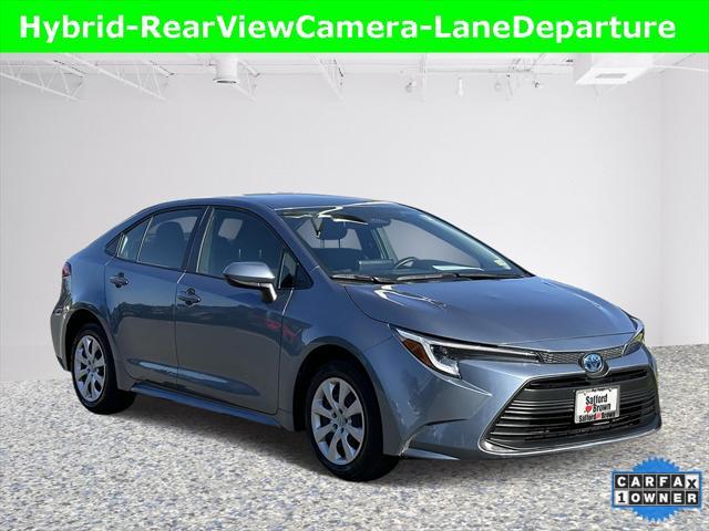 used 2023 Toyota Corolla Hybrid car, priced at $24,158