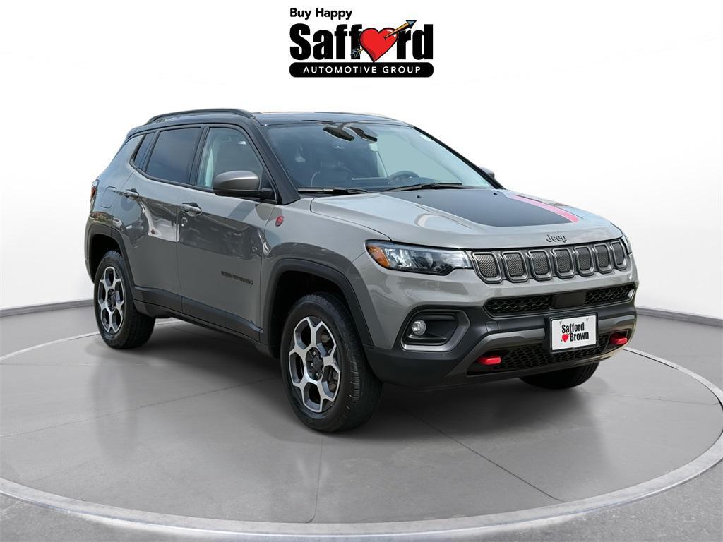 used 2022 Jeep Compass car, priced at $24,000
