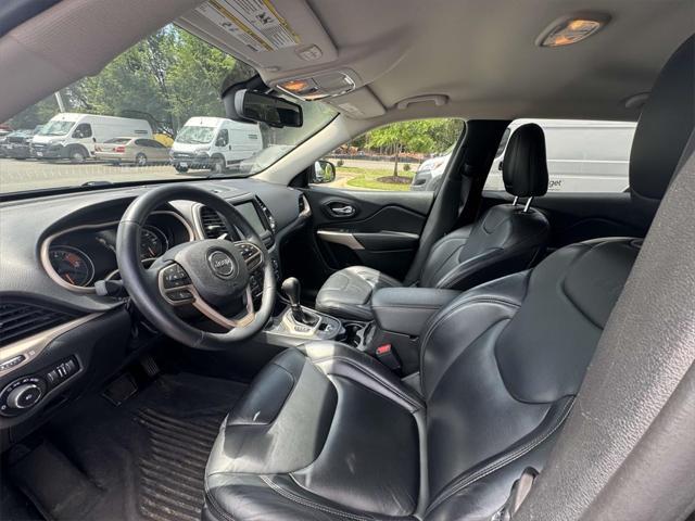 used 2017 Jeep Cherokee car, priced at $13,998