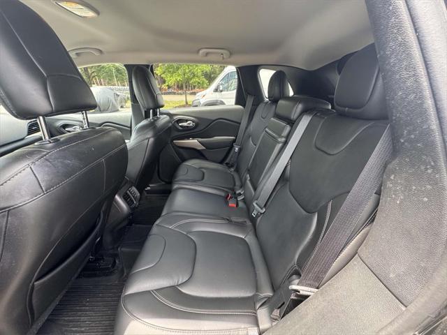 used 2017 Jeep Cherokee car, priced at $13,998