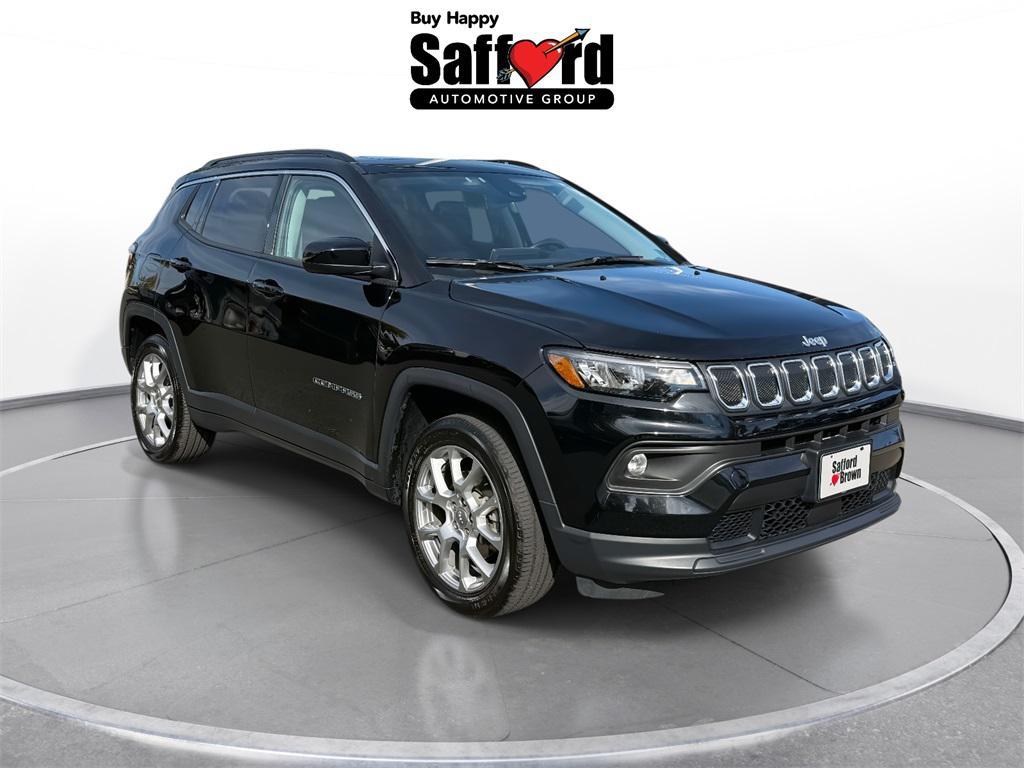 used 2022 Jeep Compass car, priced at $21,995