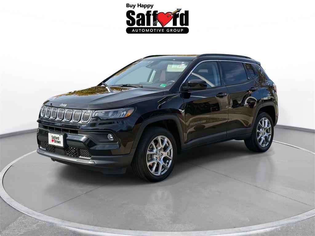 used 2022 Jeep Compass car, priced at $21,995