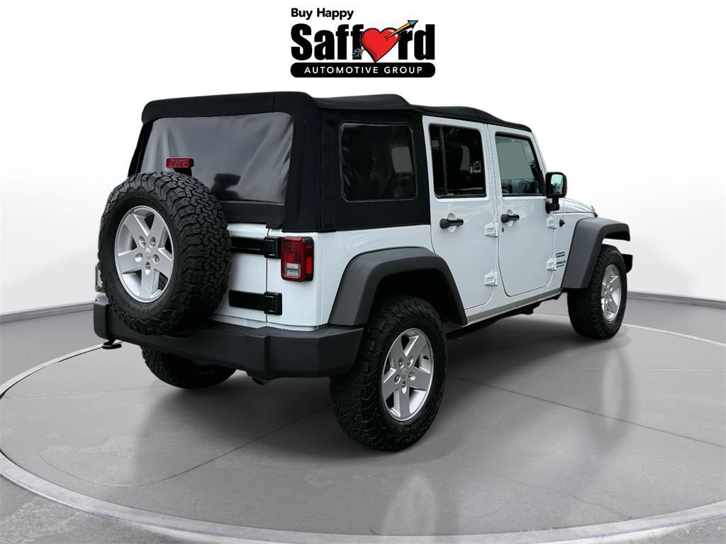 used 2017 Jeep Wrangler Unlimited car, priced at $18,998