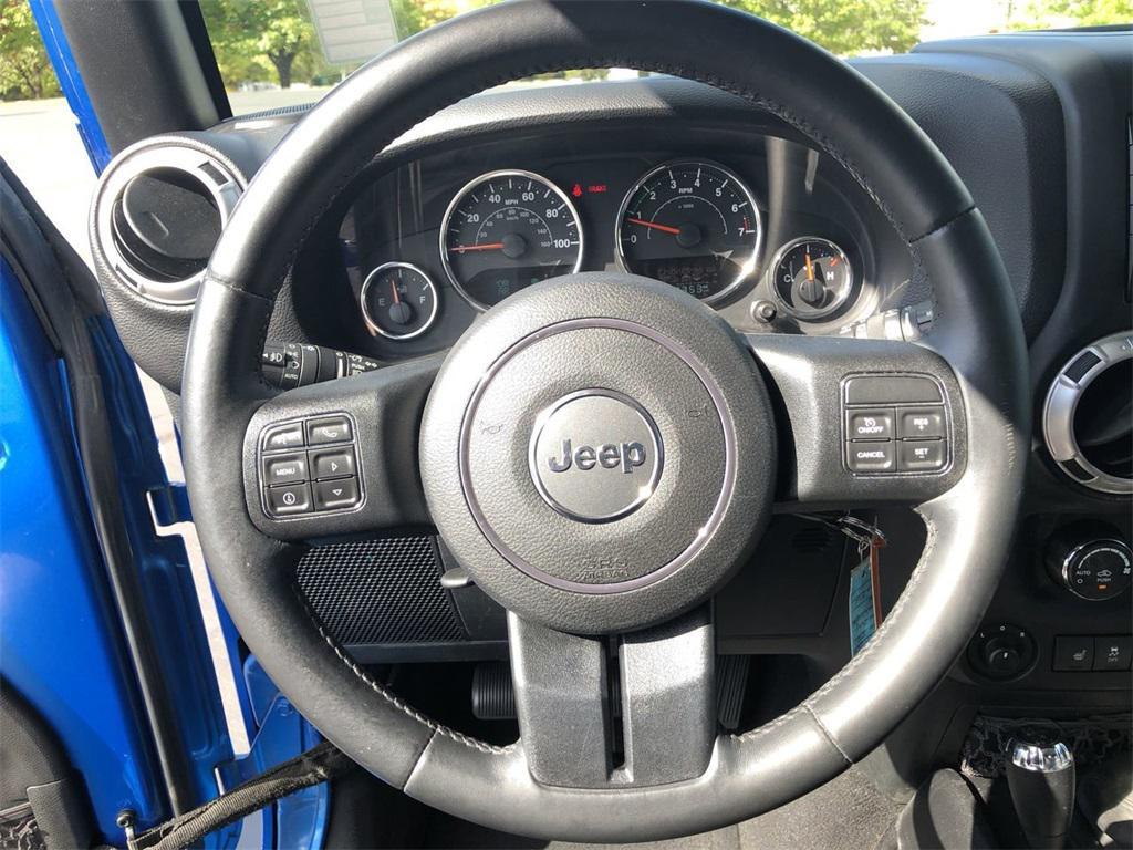 used 2016 Jeep Wrangler Unlimited car, priced at $18,999