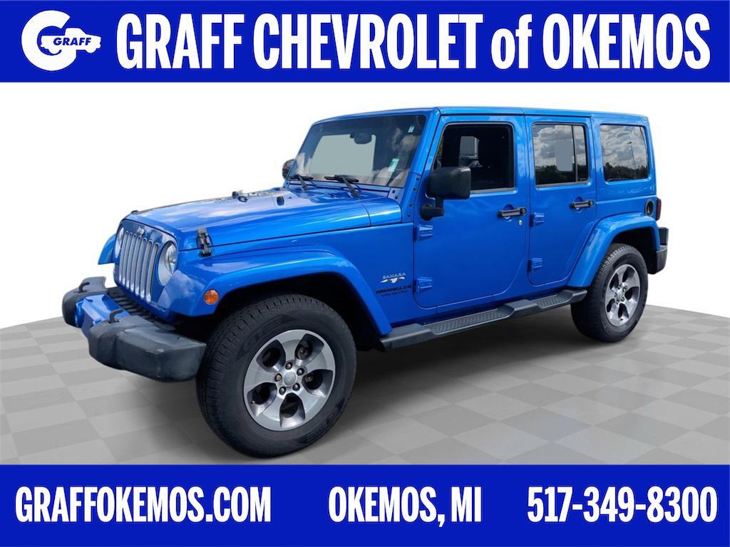 used 2016 Jeep Wrangler Unlimited car, priced at $18,999