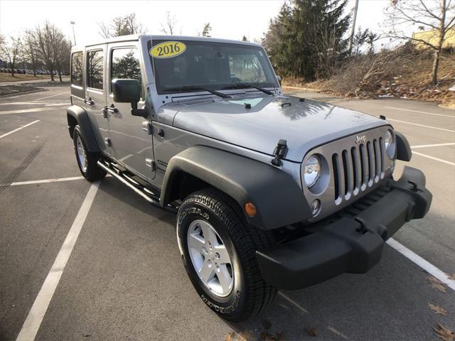 used 2016 Jeep Wrangler Unlimited car, priced at $16,836