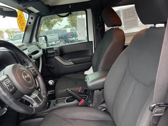 used 2016 Jeep Wrangler car, priced at $14,999