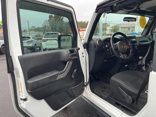 used 2016 Jeep Wrangler car, priced at $14,999