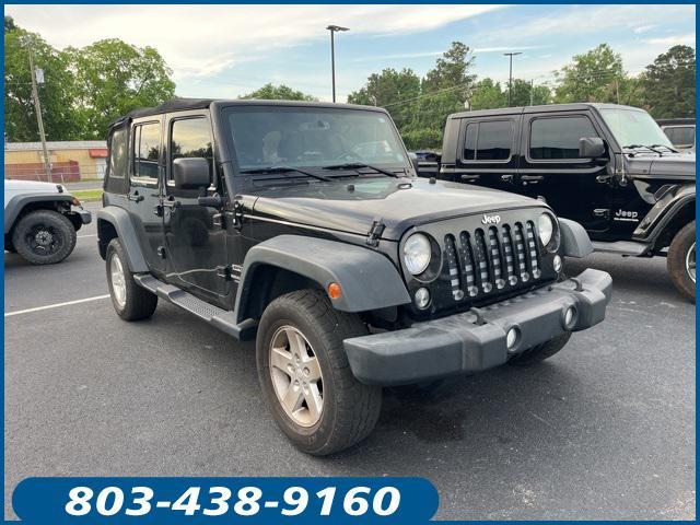 used 2015 Jeep Wrangler Unlimited car, priced at $17,499