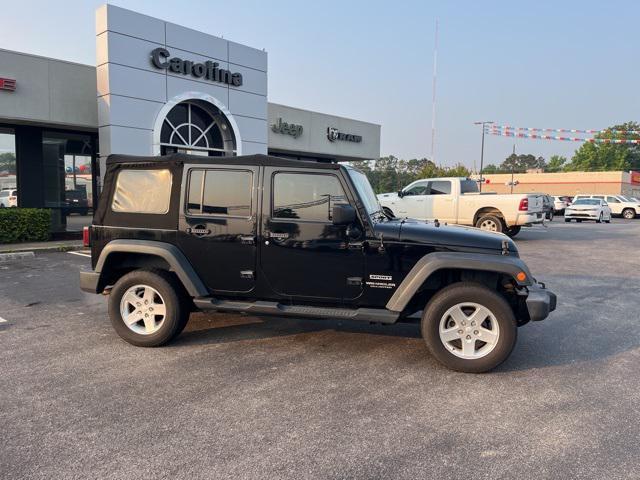 used 2015 Jeep Wrangler Unlimited car, priced at $16,299