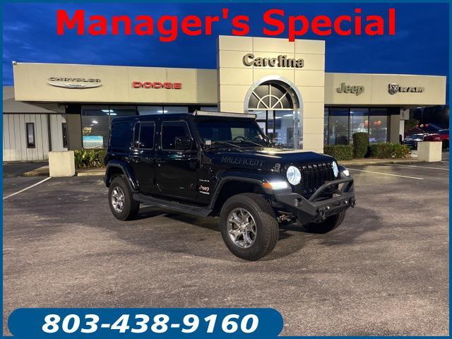 used 2018 Jeep Wrangler Unlimited car, priced at $21,998