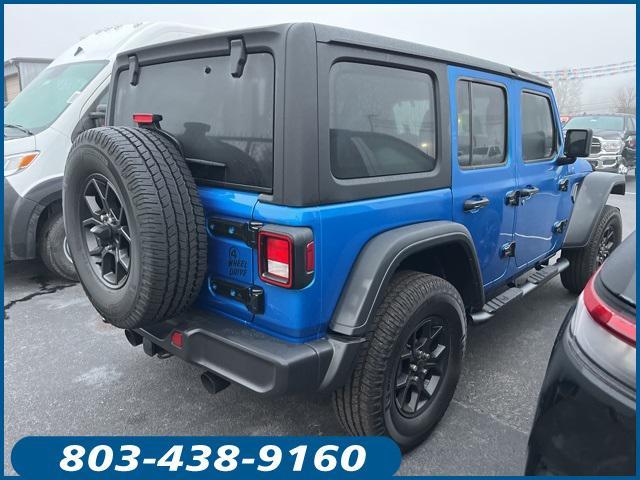 used 2024 Jeep Wrangler car, priced at $42,599