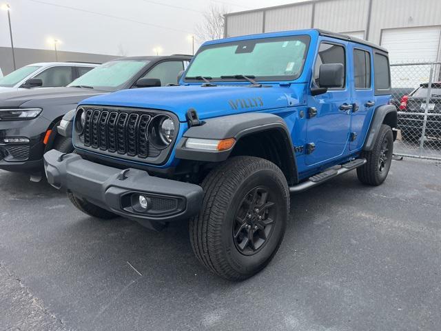 used 2024 Jeep Wrangler car, priced at $42,599