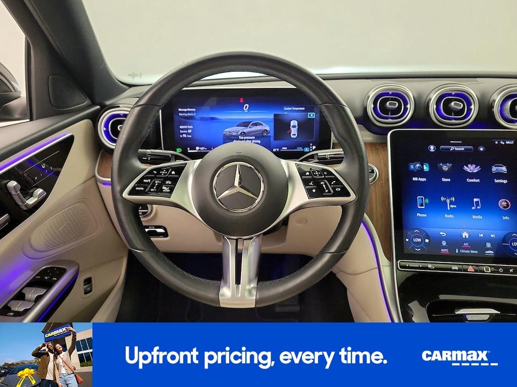 used 2023 Mercedes-Benz C-Class car, priced at $37,998