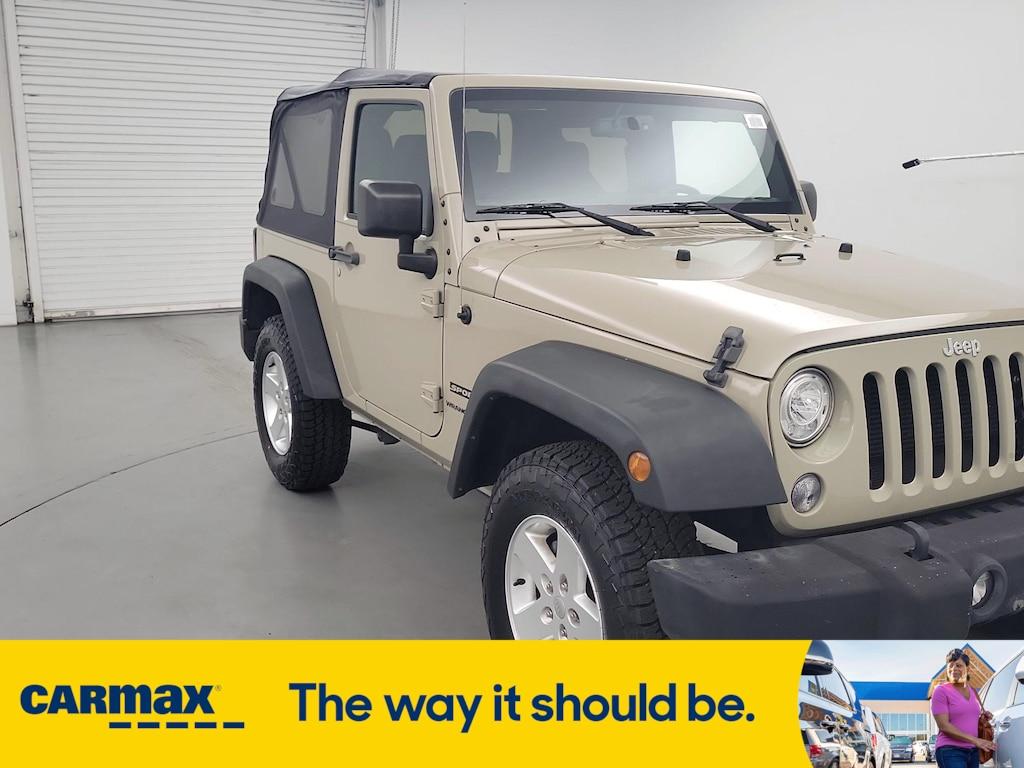 used 2018 Jeep Wrangler car, priced at $25,998